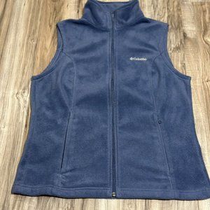 Columbia Women's Benton Springs Fleece Vest Blue Size M